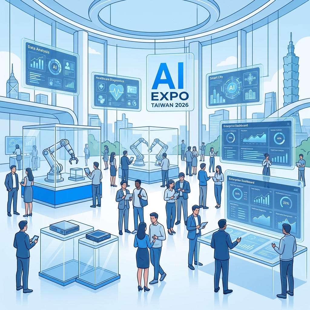 AI EXPO Taiwan 2026 現場觀察：從 350+ 解決方案看企業 AI 落地的三大趨勢