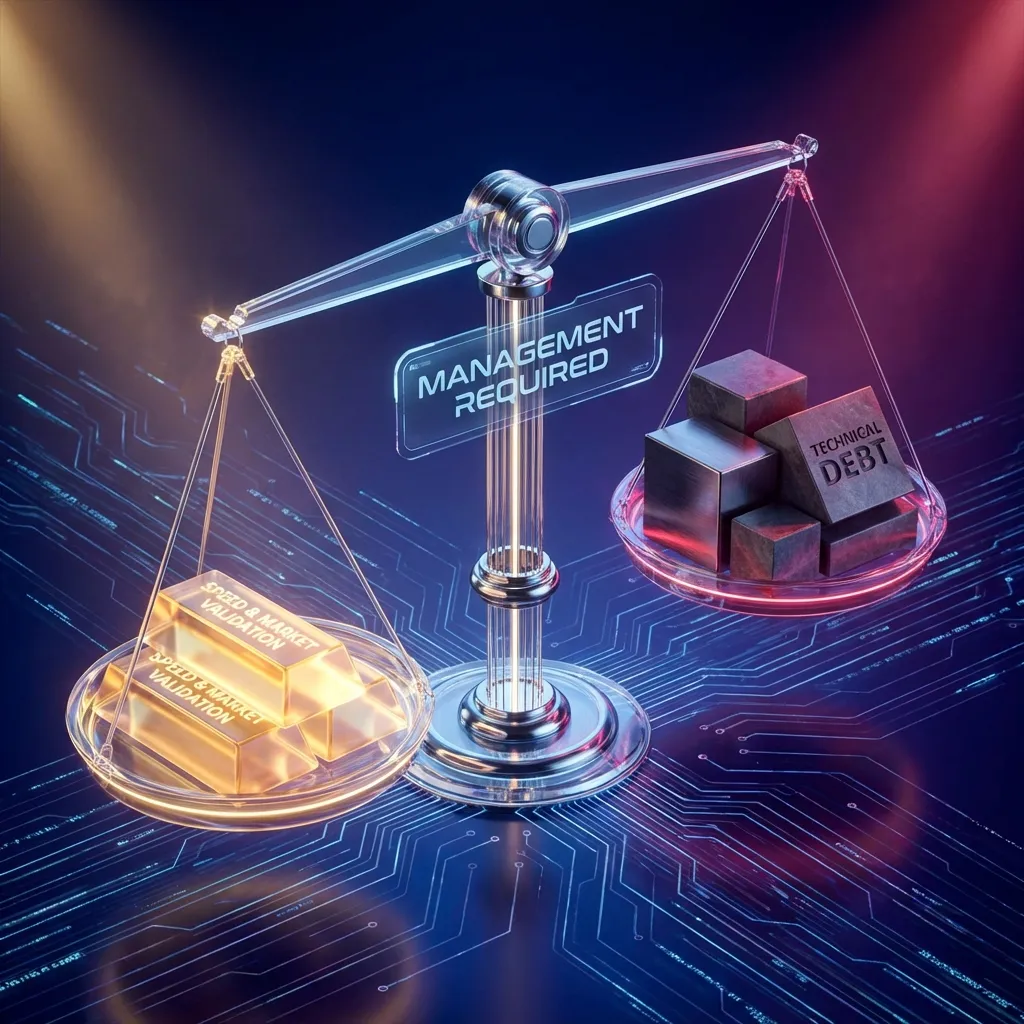新創公司的技術負債管理：何時該以此換取速度？